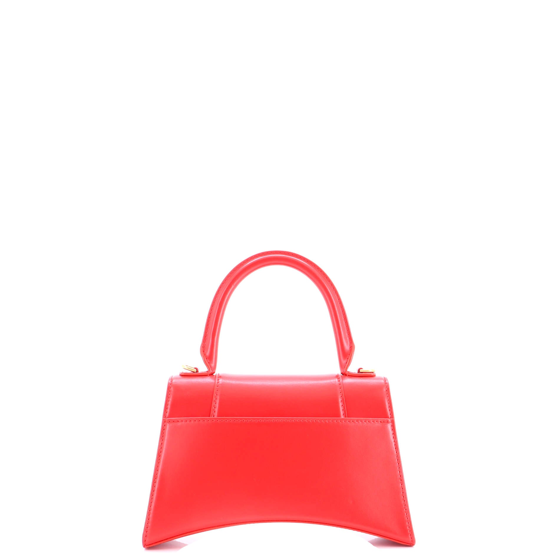 Hourglass Top Handle Bag Leather Small