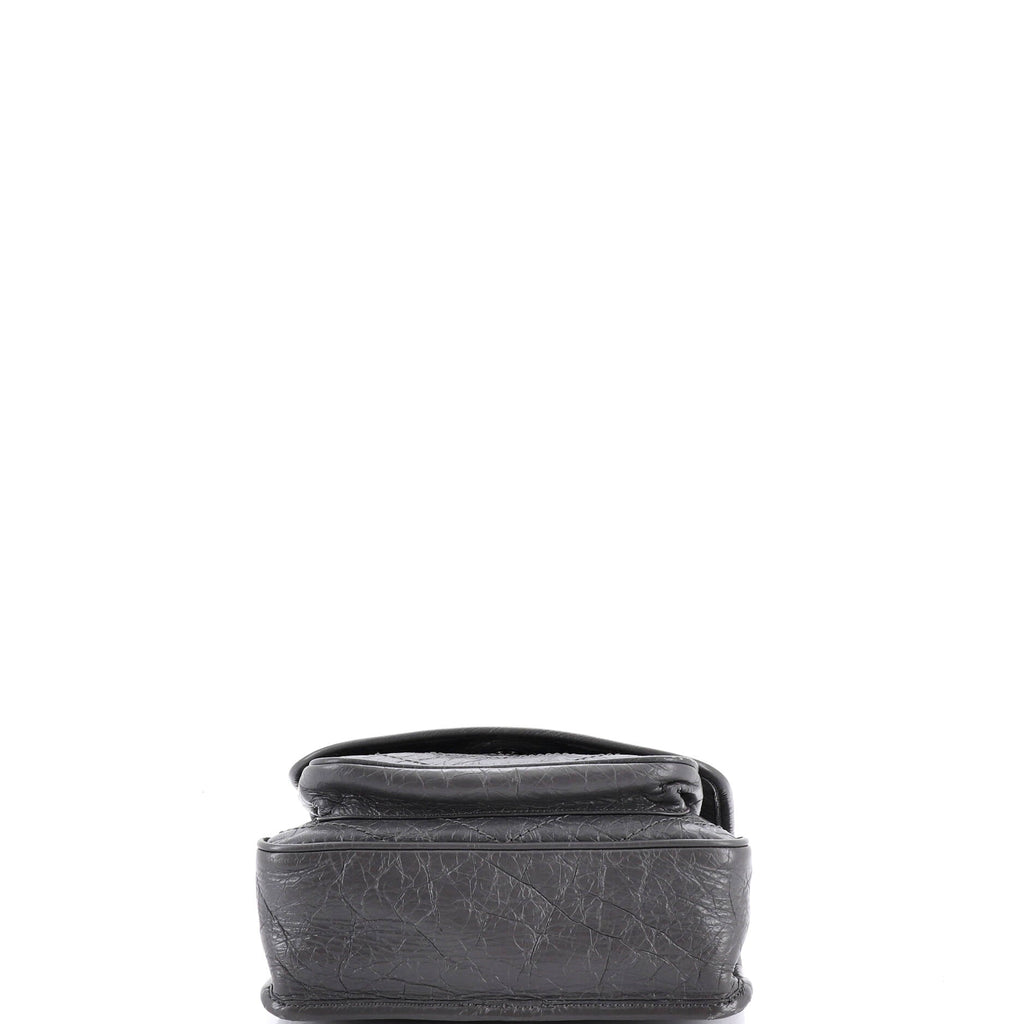 Niki Chain Flap Bag Matelasse Chevron Leather Baby