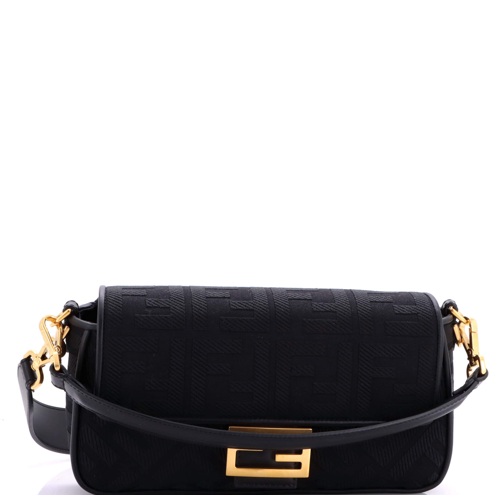 Baguette NM Bag Zucca Embroidered Canvas Medium