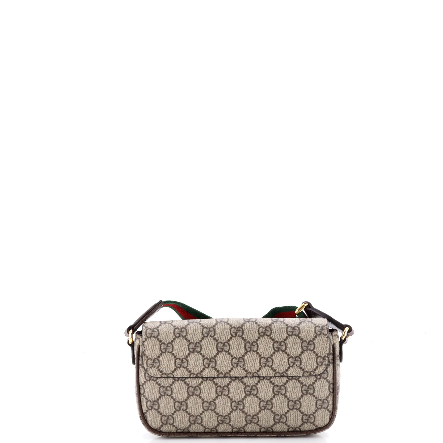 Ophidia Envelope Flap Shoulder Bag GG Coated Canvas Mini
