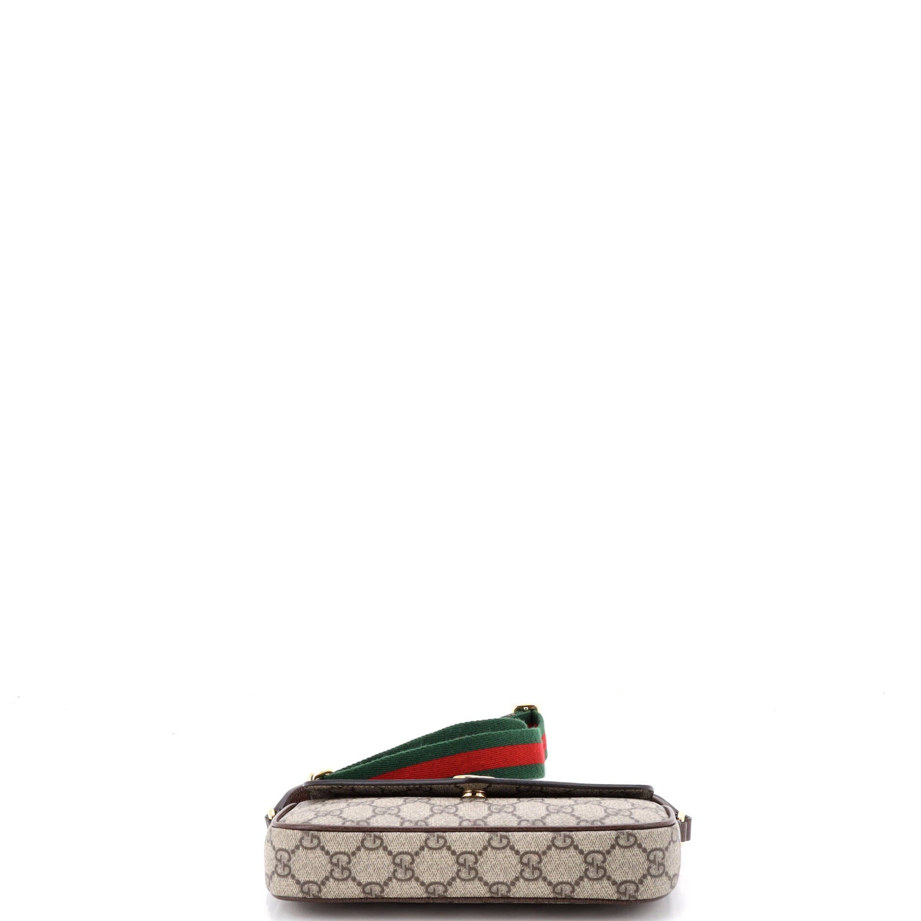 Ophidia Envelope Flap Shoulder Bag GG Coated Canvas Mini