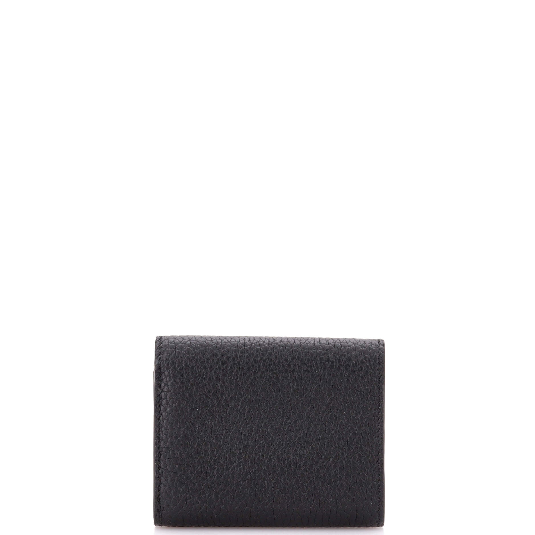 Capucines Wallet Taurillion Leather Tiny
