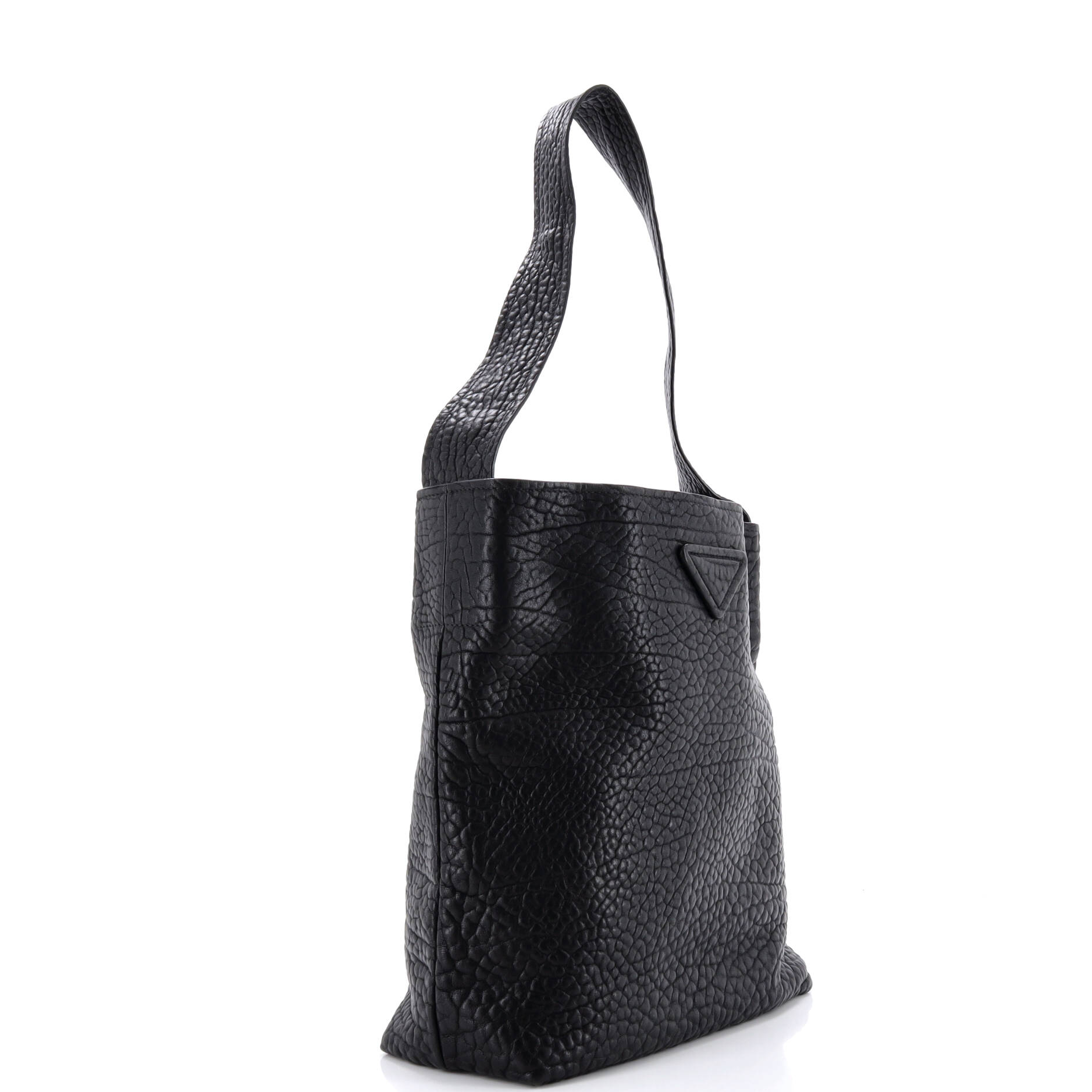 Triangle Shoulder Bag Calfskin
