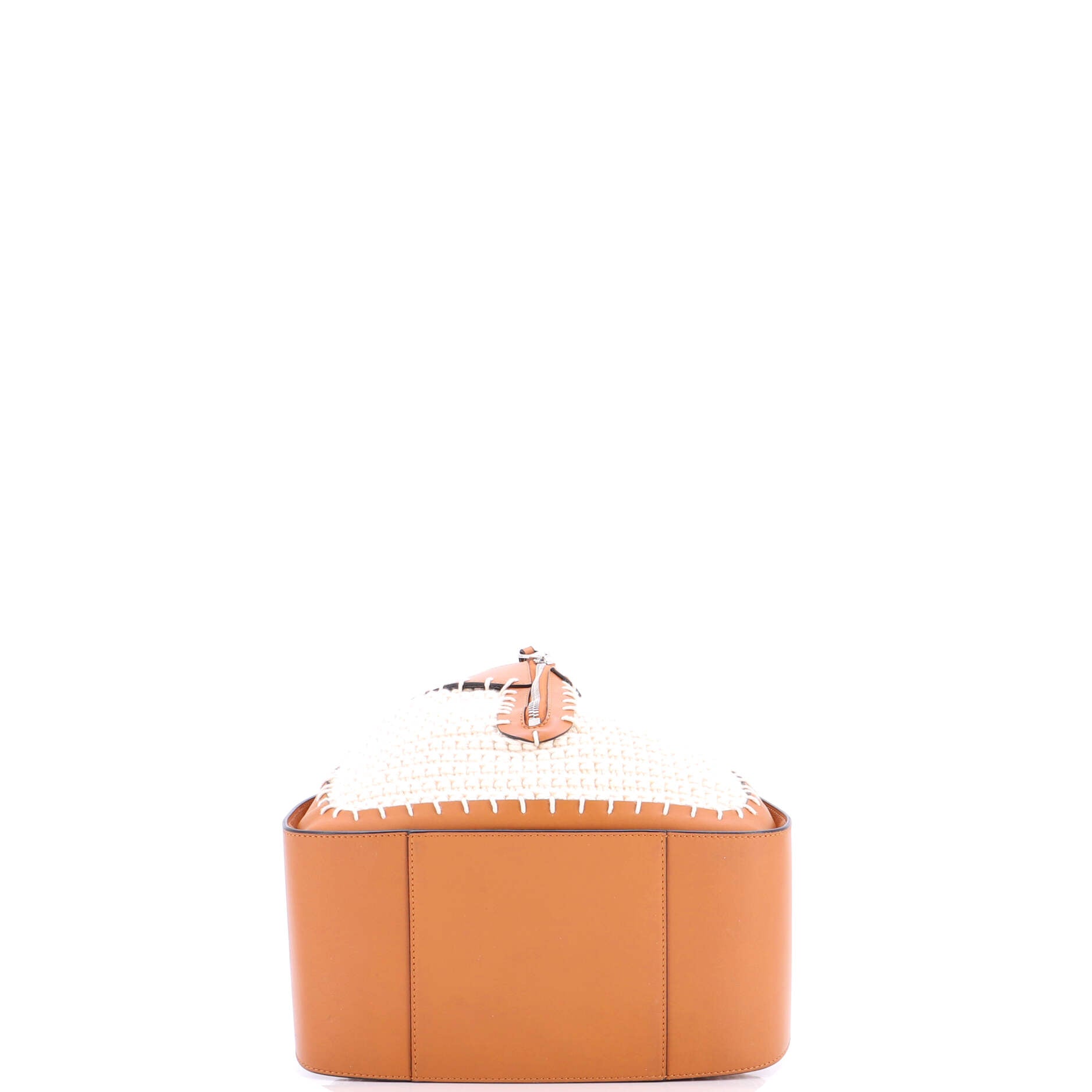 Hammock Bag Leather and Crochet Small