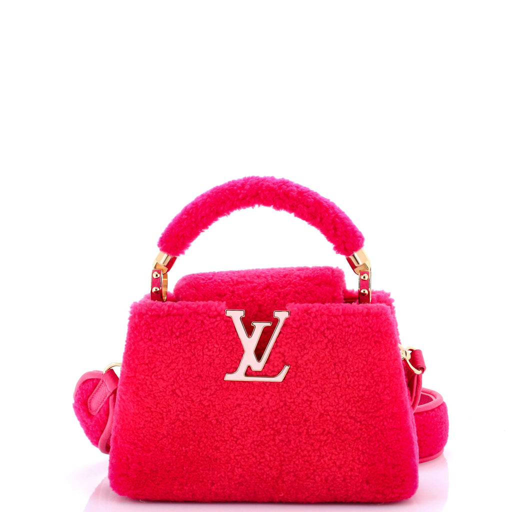 Capucines Bag Shearling Mini