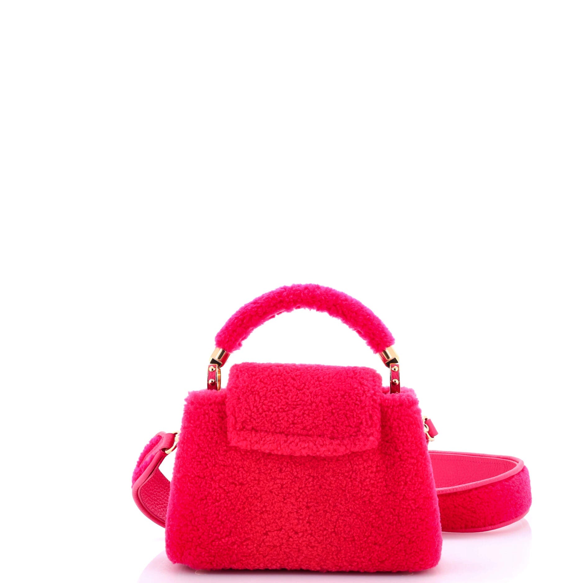 Capucines Bag Shearling Mini