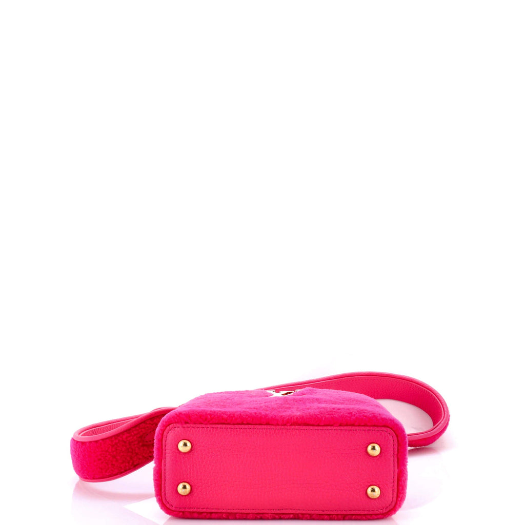 Capucines Bag Shearling Mini