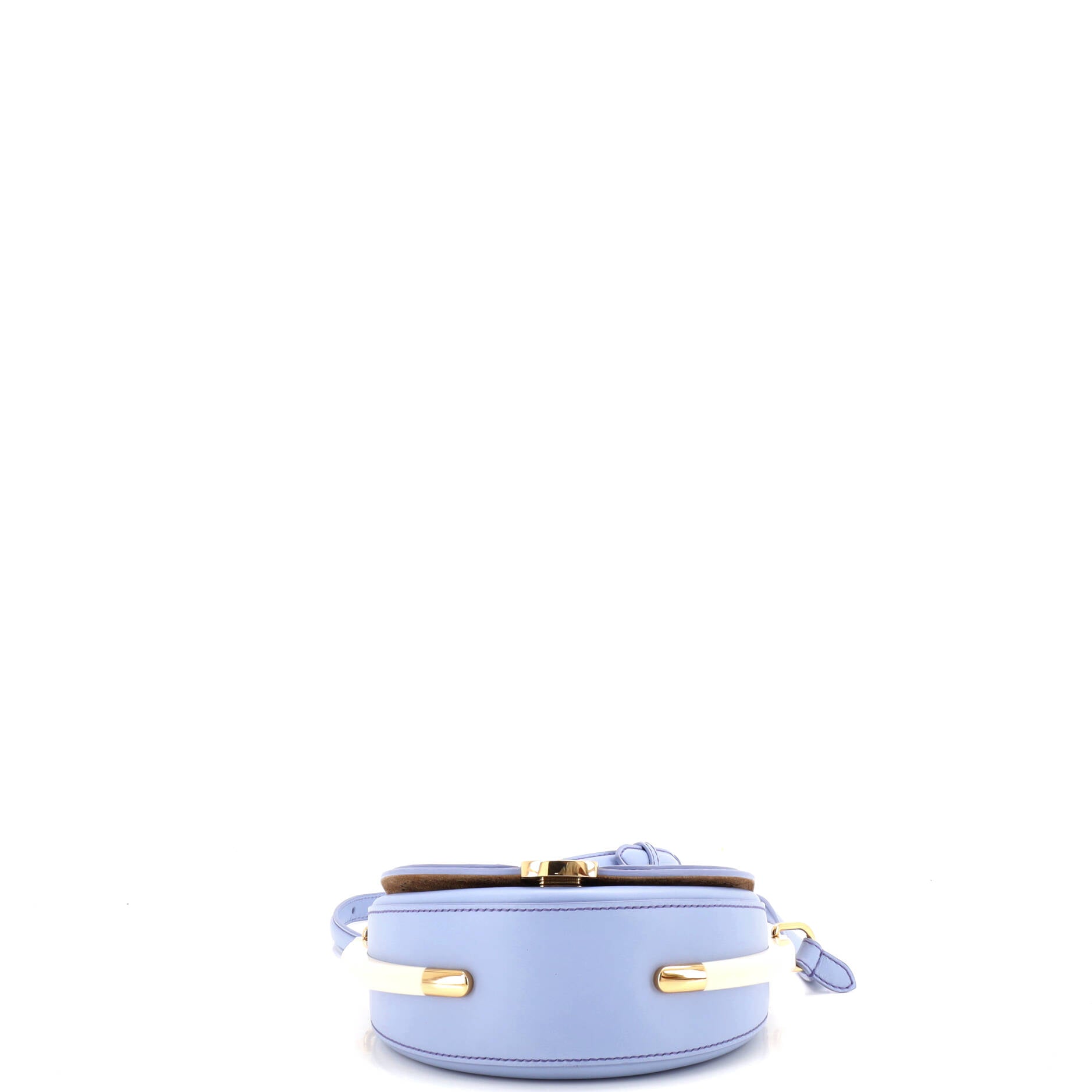 Moonlight Flap Bag Leather with Plexiglass Detail