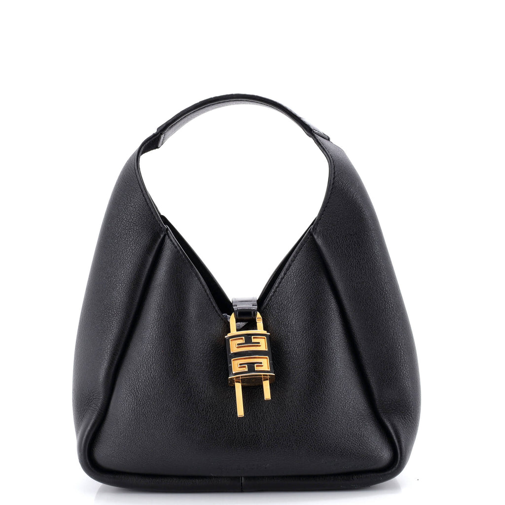Padlock Hobo Leather Mini