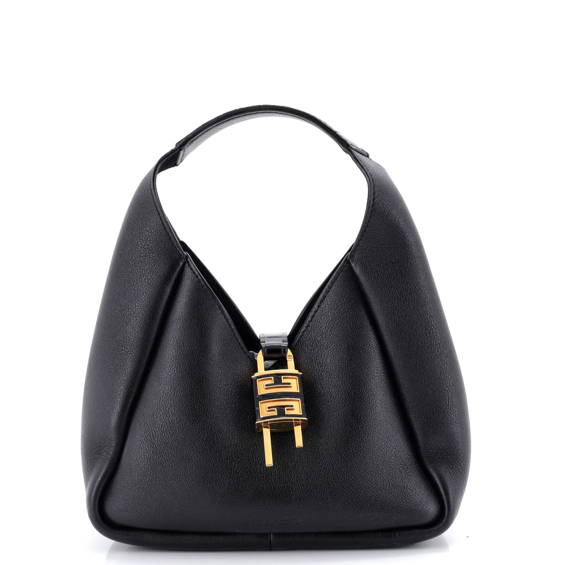Padlock Hobo Leather Mini