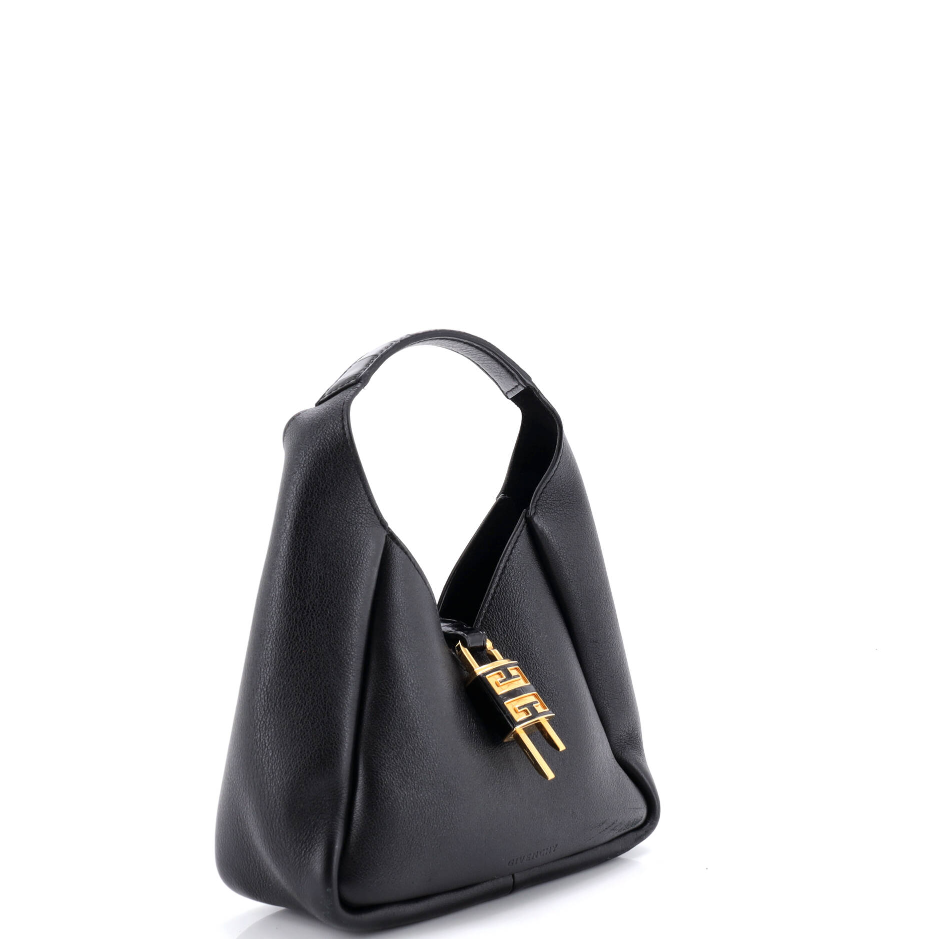 Padlock Hobo Leather Mini