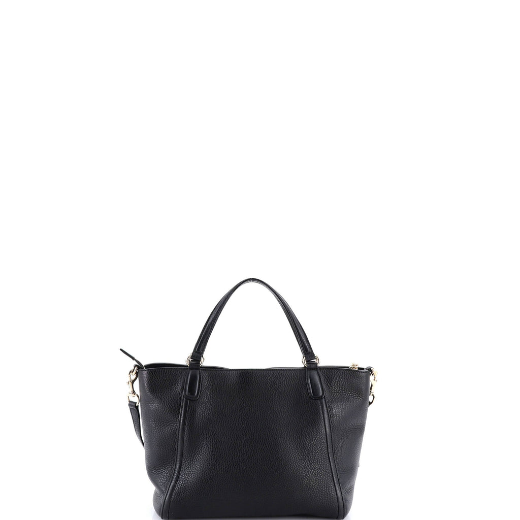 Soho Convertible Top Handle Bag Leather Small