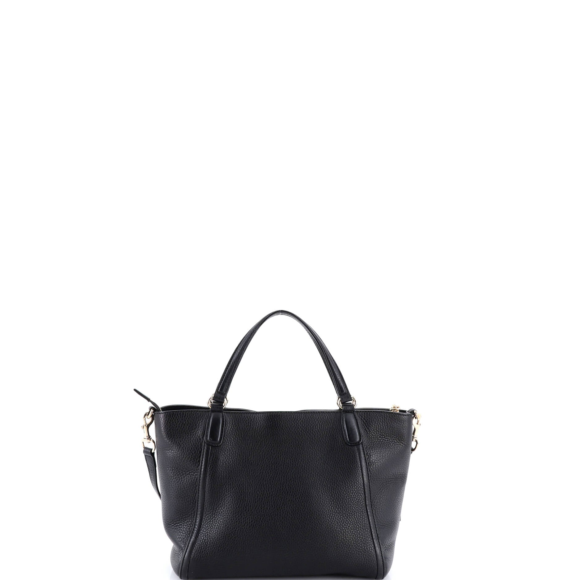 Soho Convertible Top Handle Bag Leather Small