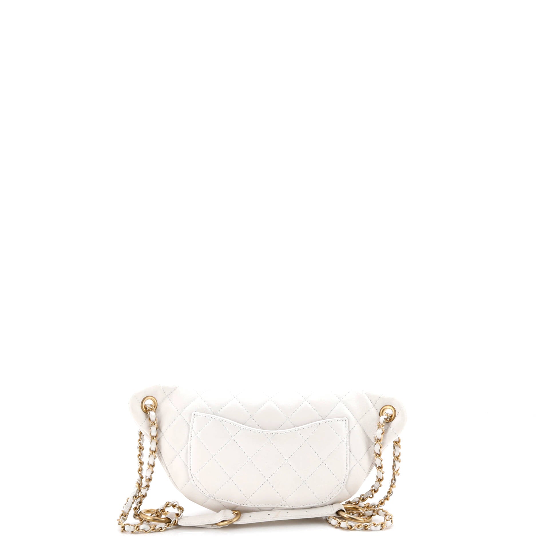 All About Chains Waist Bag Quilted Lambskin
