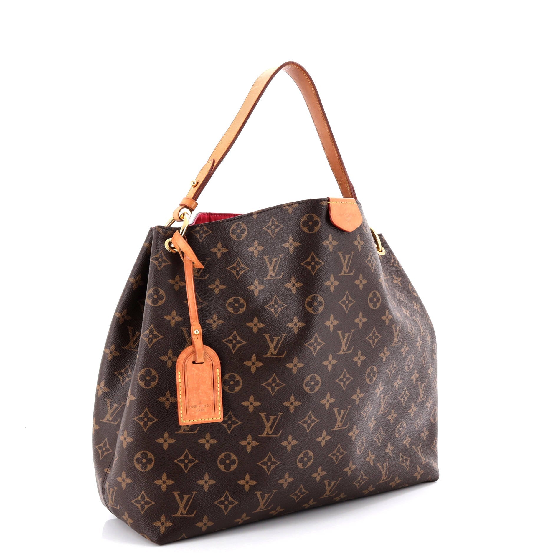 Graceful Handbag Monogram Canvas MM