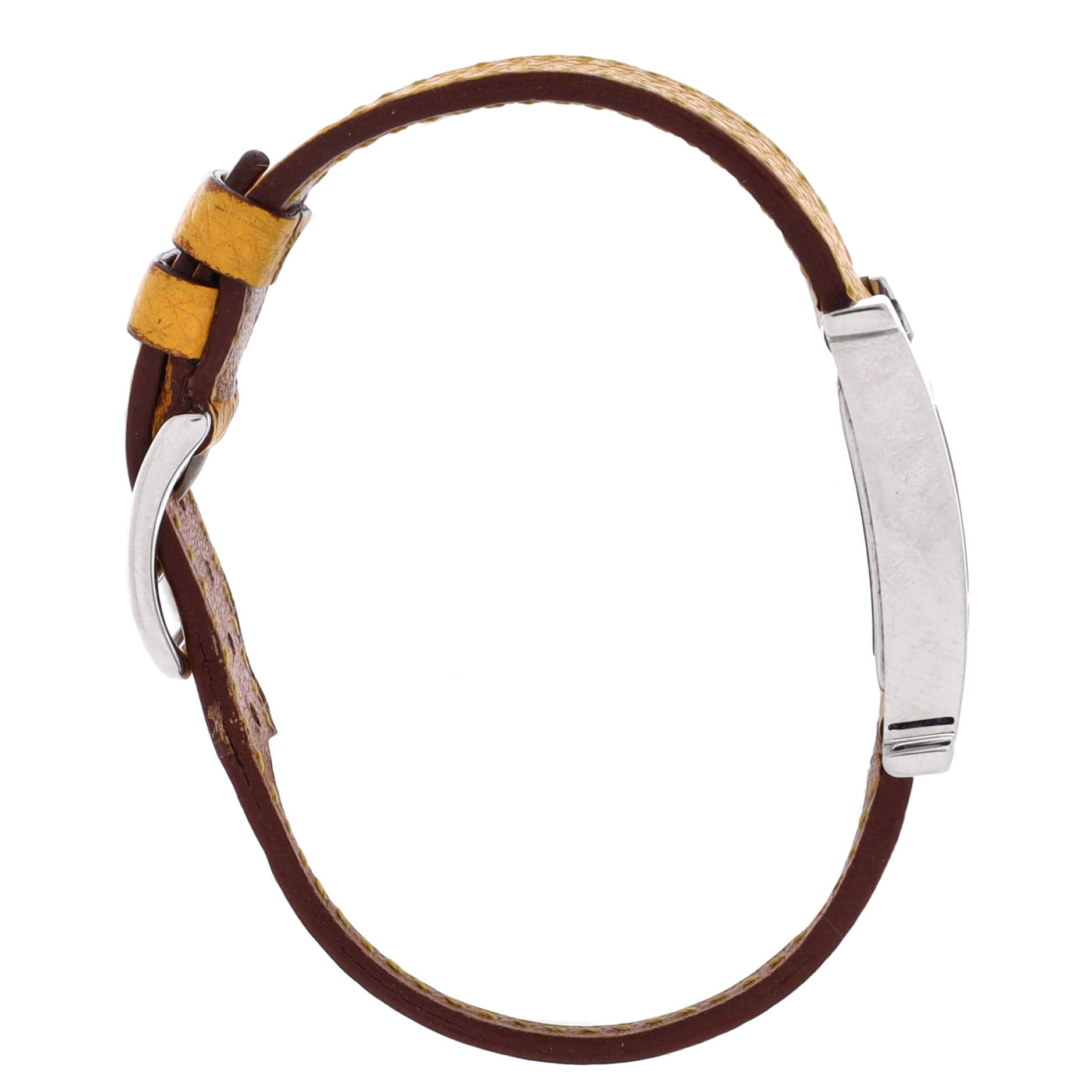 Heure H Quartz Watch Stainless Steel and Leather 21