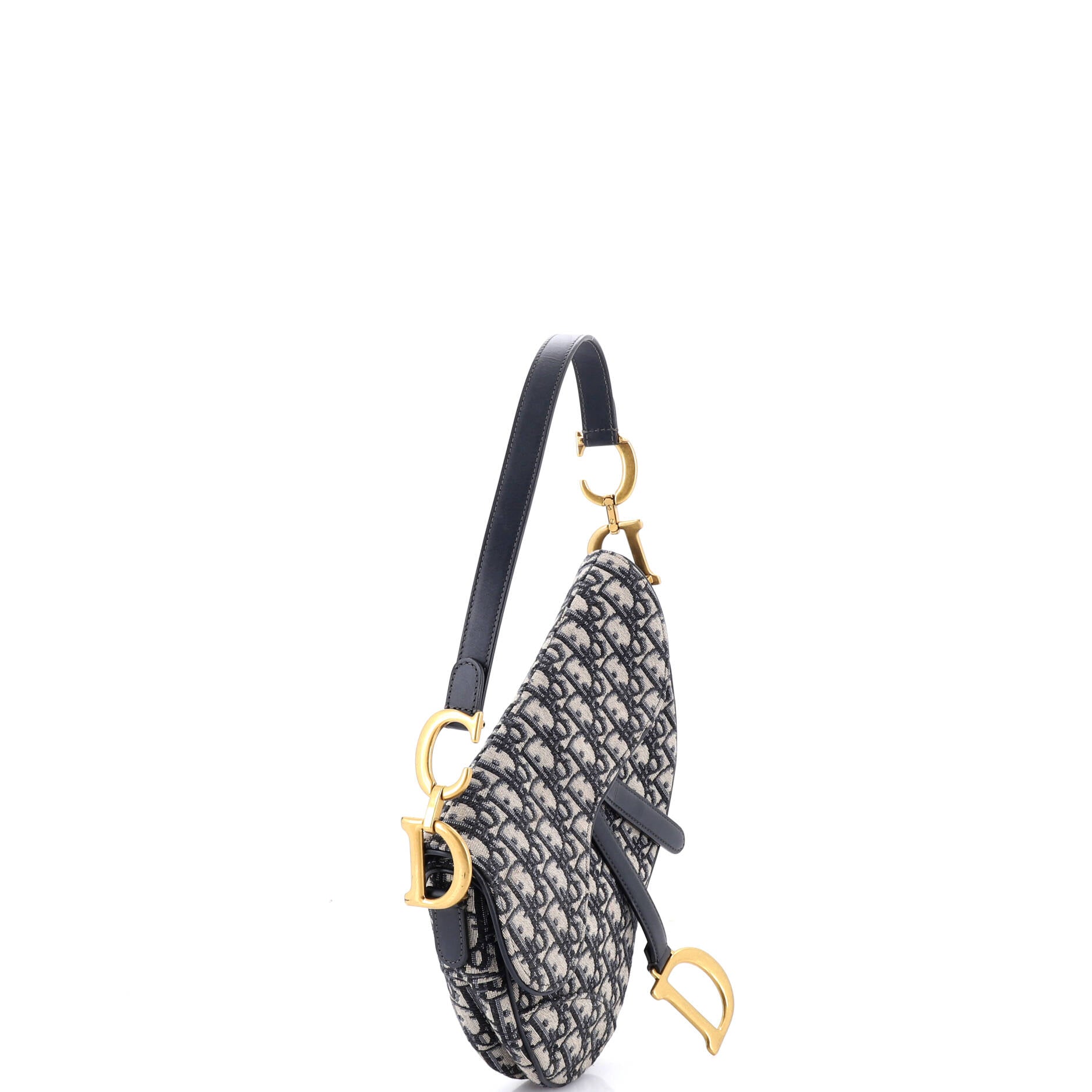 Saddle Handbag Oblique Canvas Medium