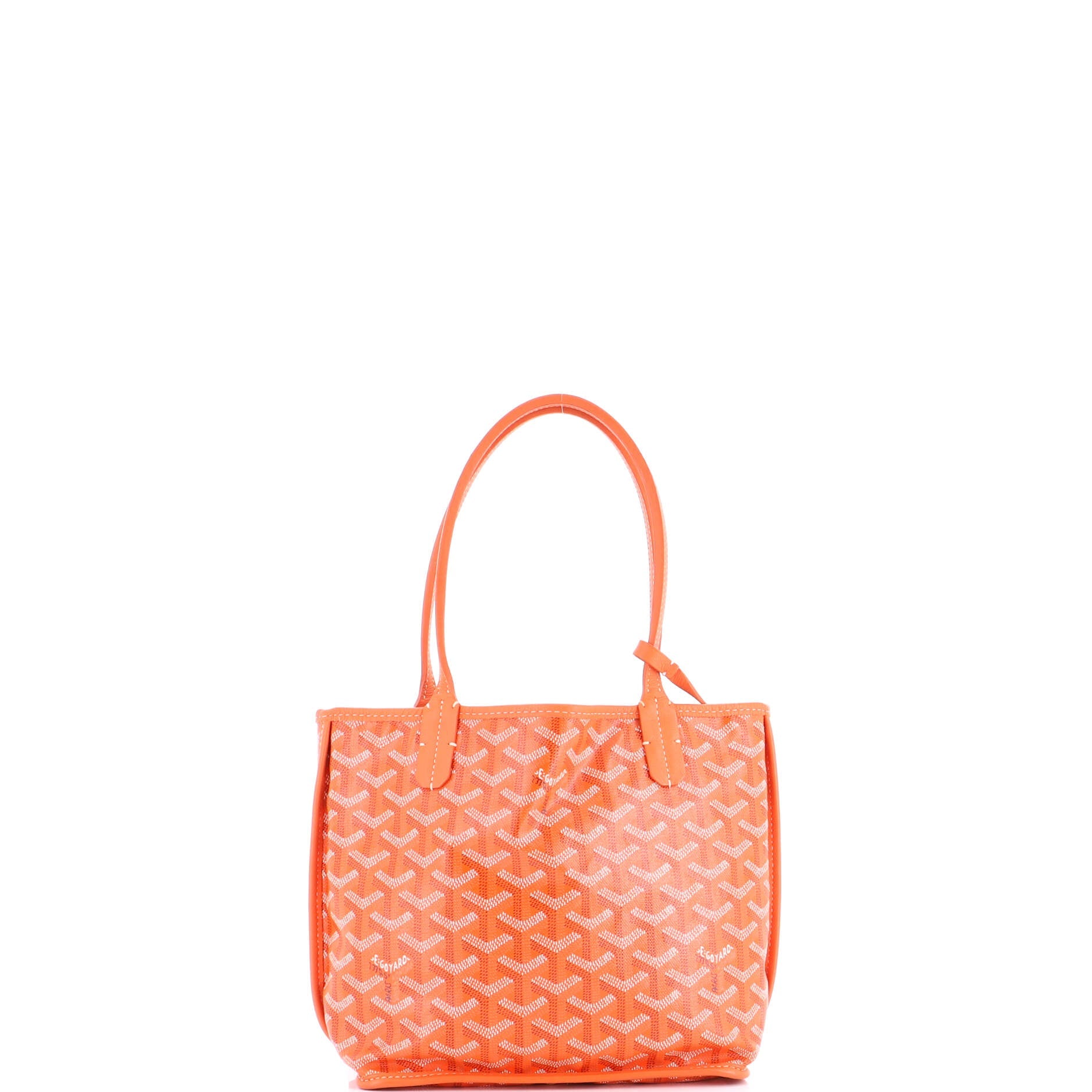 Anjou Reversible Tote Coated Canvas Mini