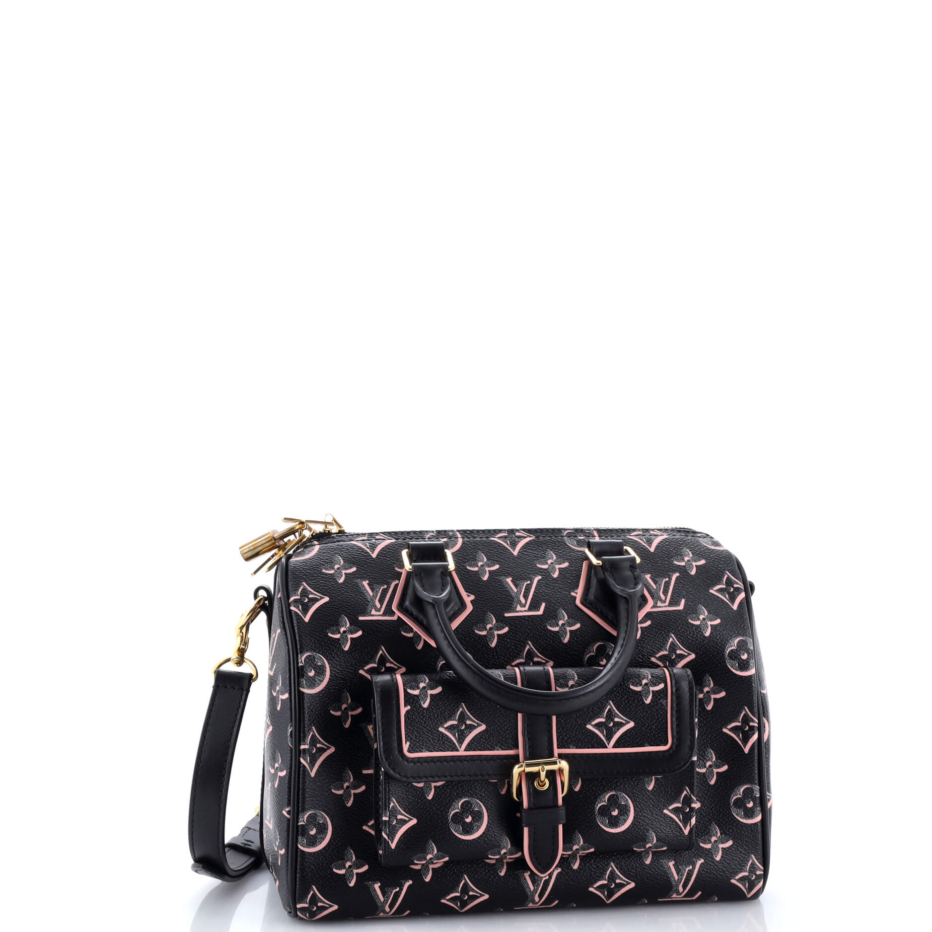 Speedy Bandouliere Bag Fall for You Monogram Canvas 25