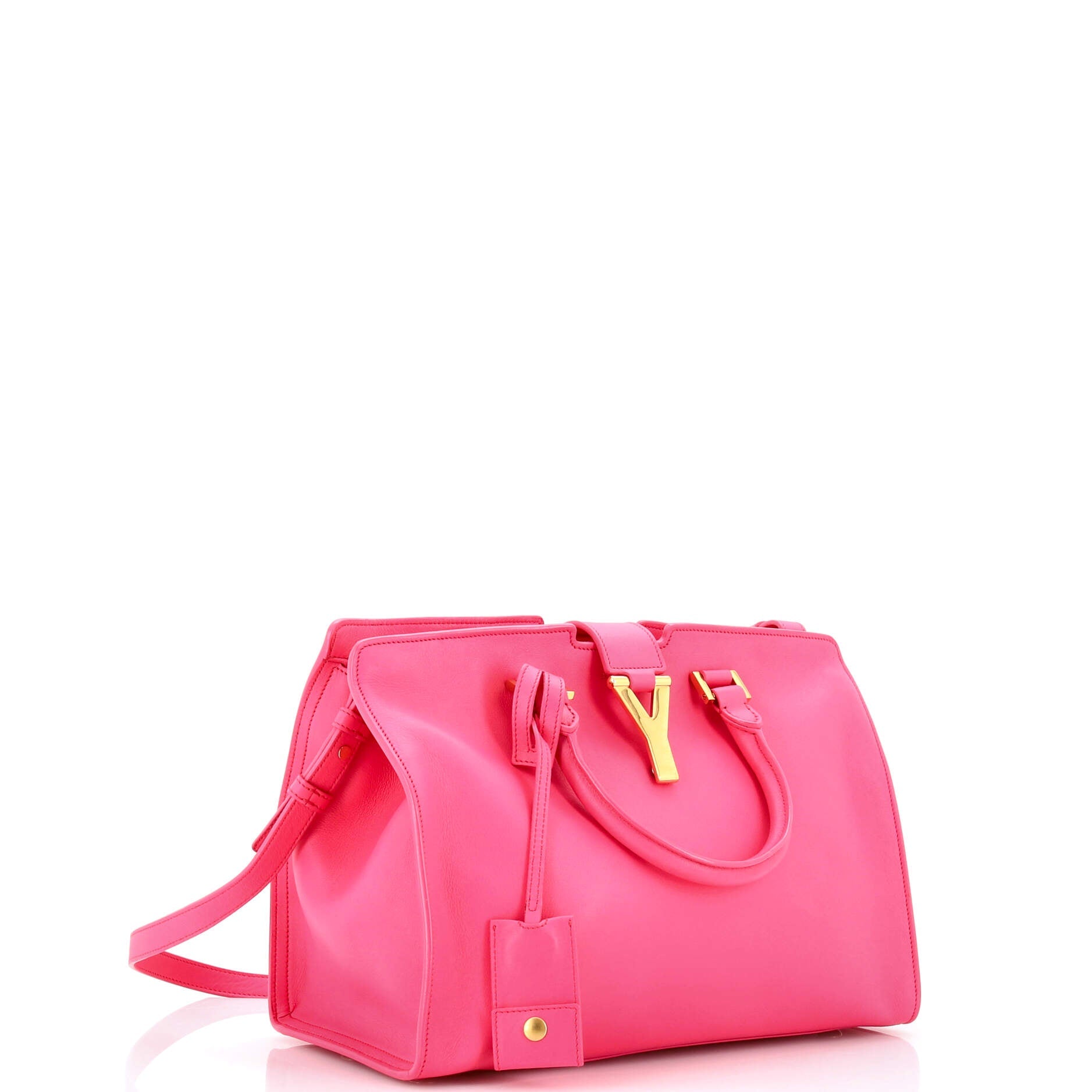 Classic Y Cabas Leather Small