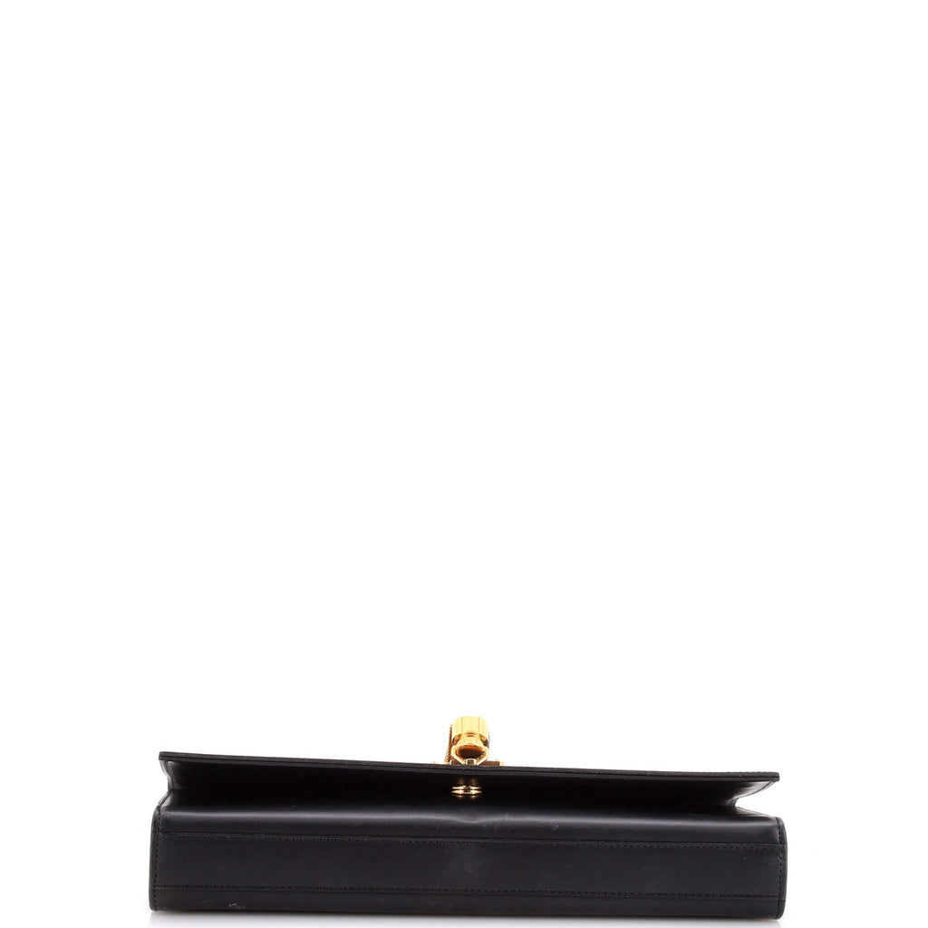 Classic Monogram Tassel Clutch Leather Long