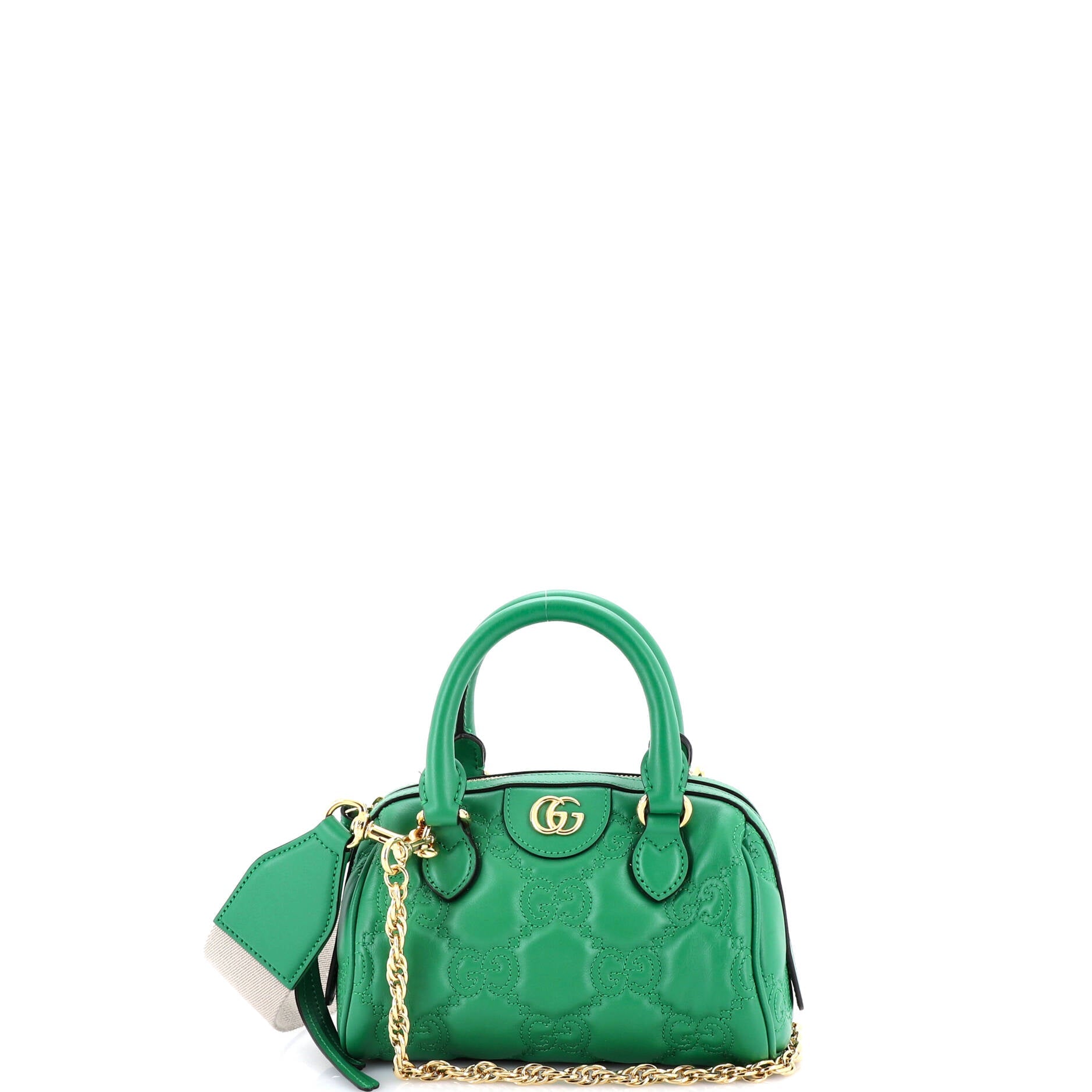 Ophidia Convertible Boston Top Handle Bag GG Matelasse Leather Mini