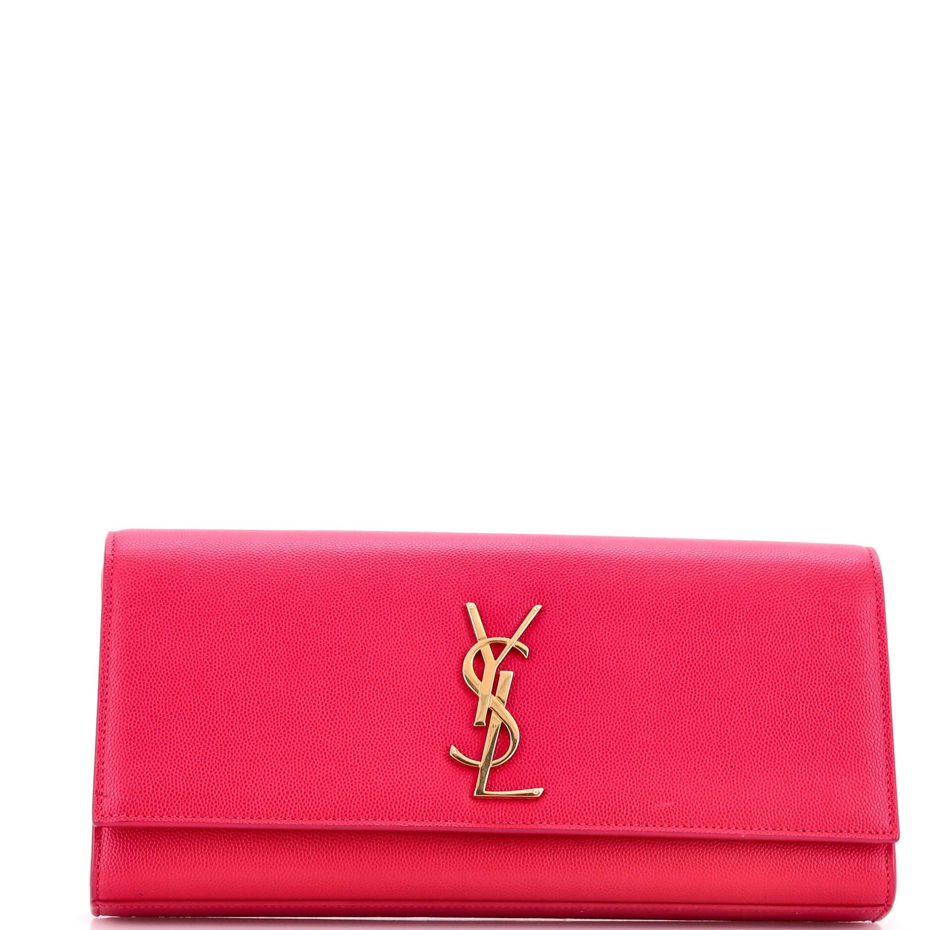 Classic Monogram Clutch Leather Long