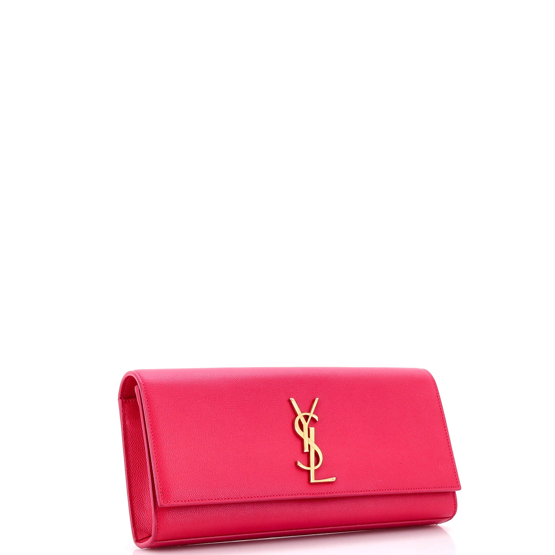 Classic Monogram Clutch Leather Long