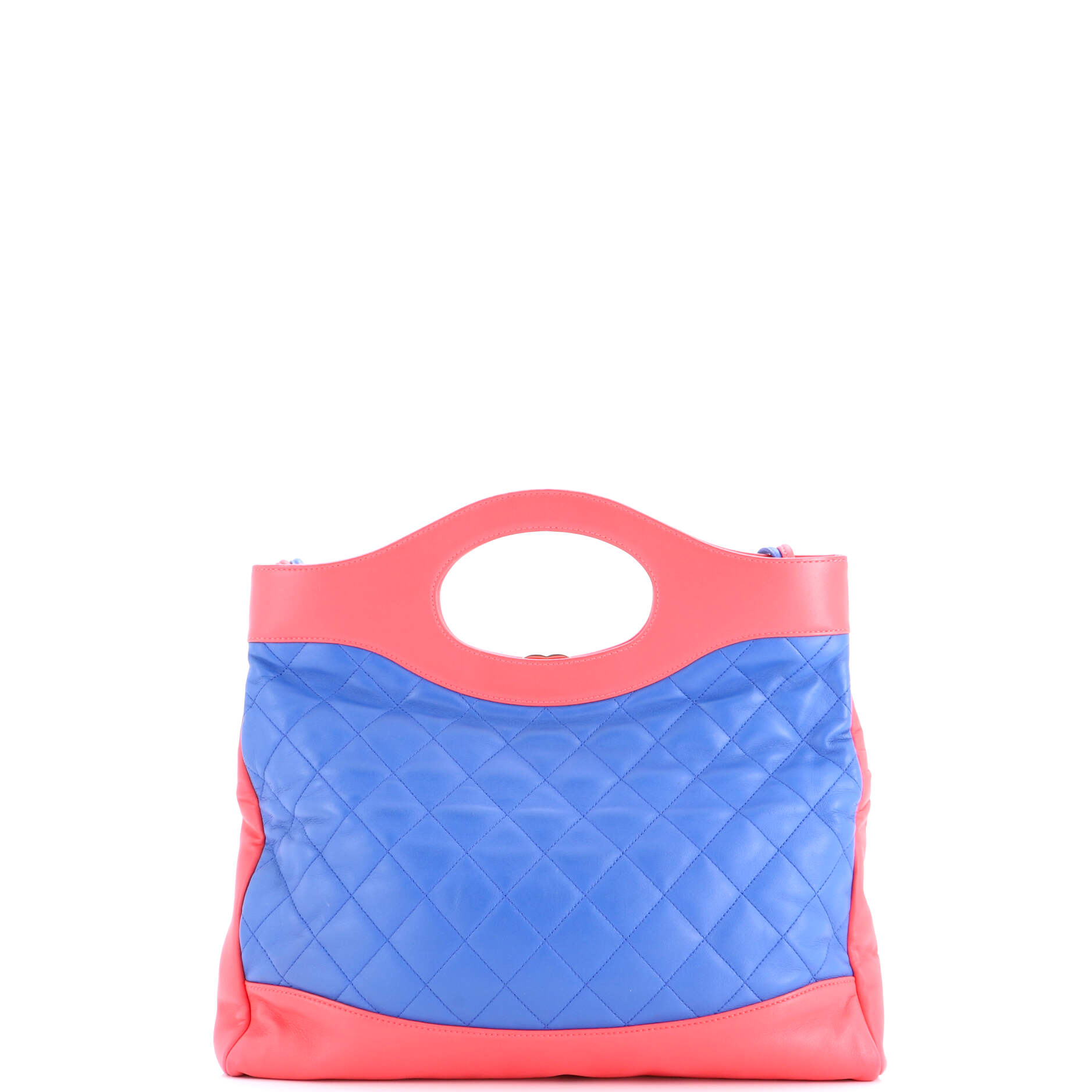 31 Shopping Bag Quilted Lambskin Large
