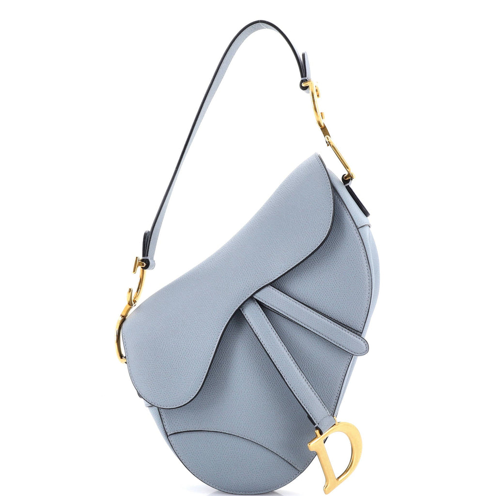 Saddle Handbag Leather Medium