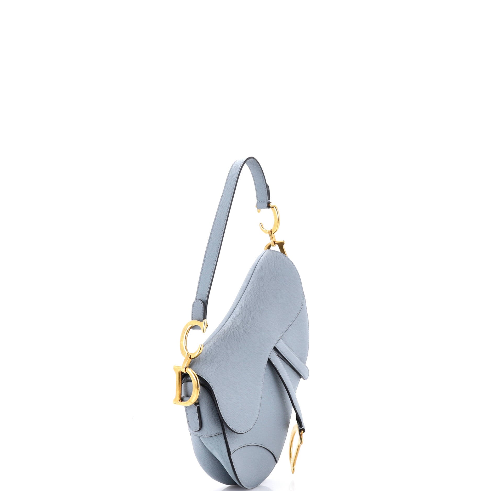 Saddle Handbag Leather Medium