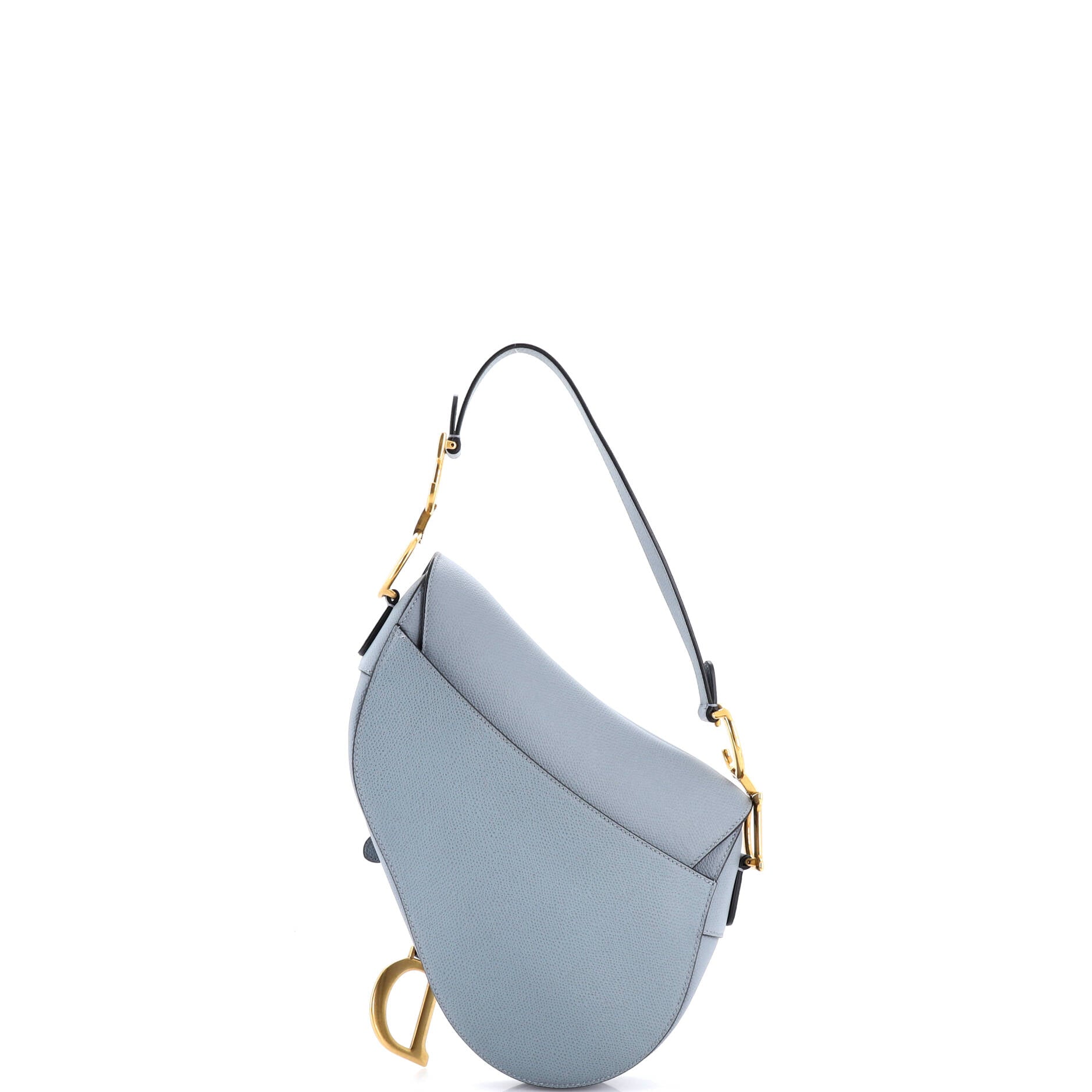 Saddle Handbag Leather Medium