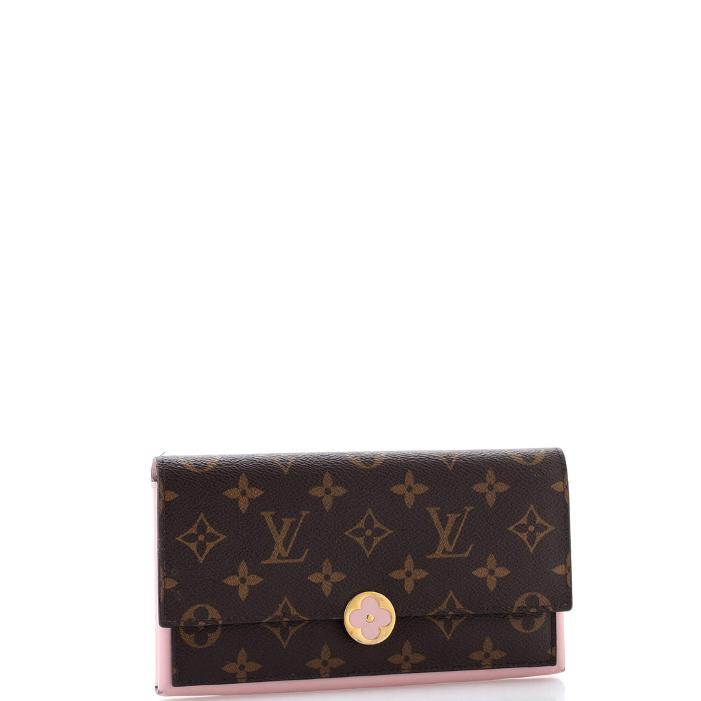 Flore Wallet Monogram Canvas