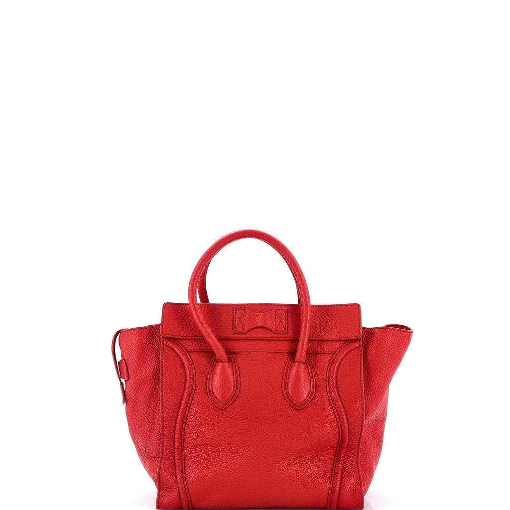 Luggage Bag Grainy Leather Mini