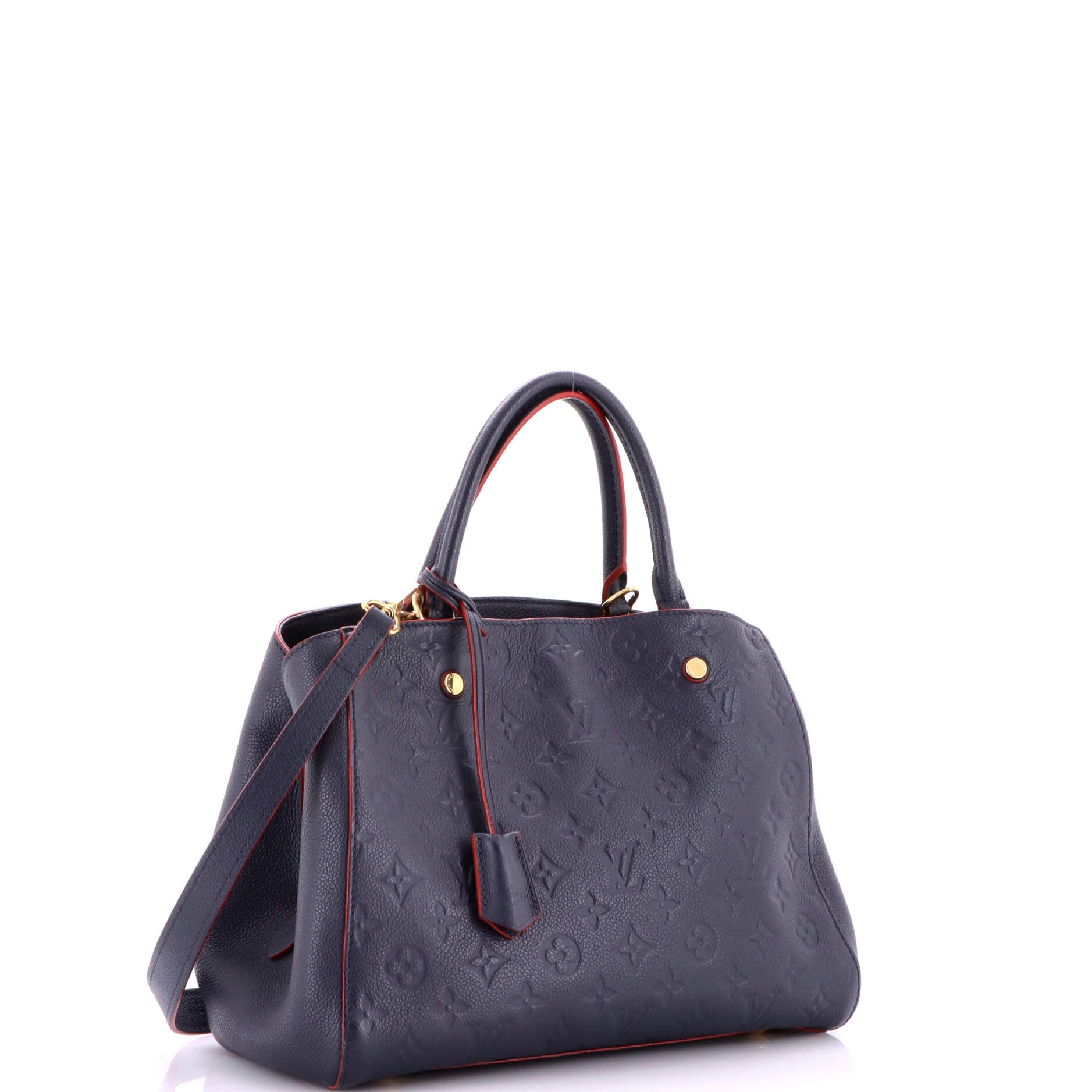 Montaigne Handbag Monogram Empreinte Leather MM