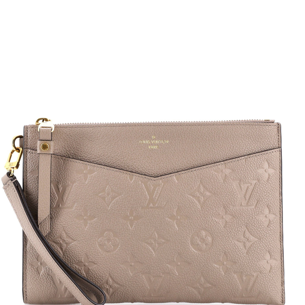 Pochette Melanie Monogram Empreinte Leather MM