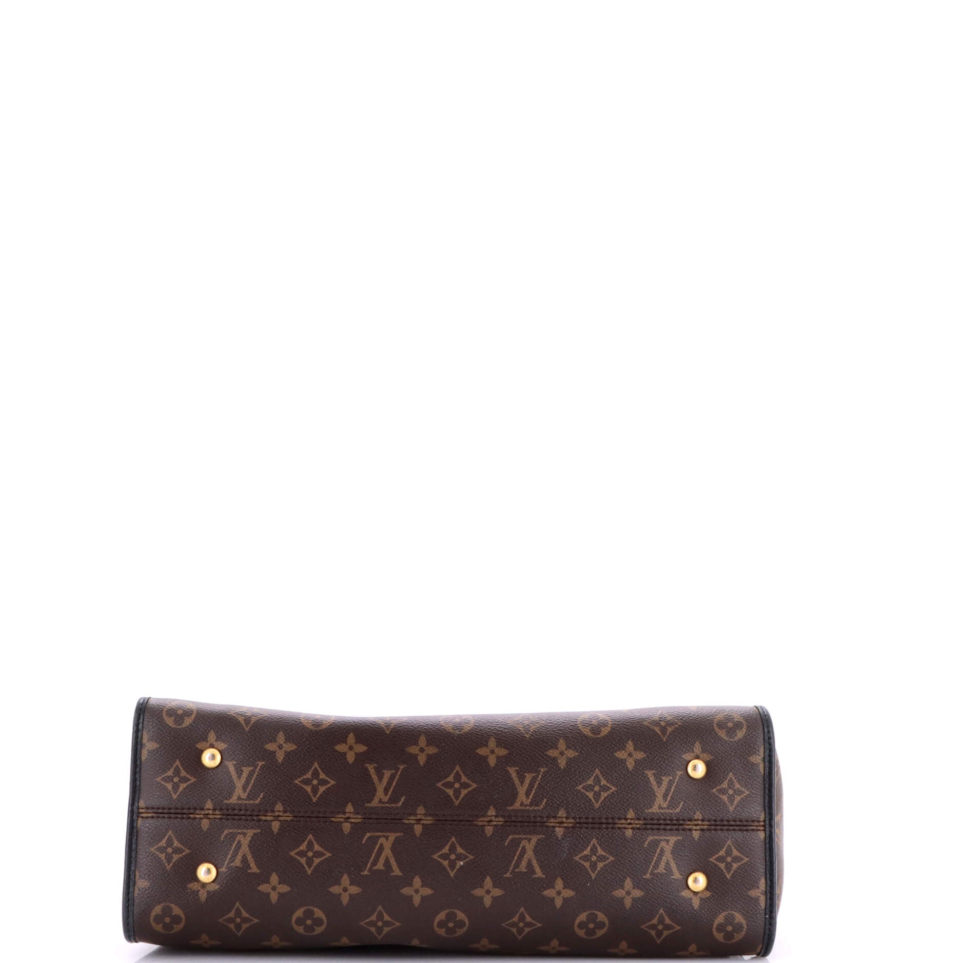 Popincourt NM Handbag Monogram Canvas with Leather MM