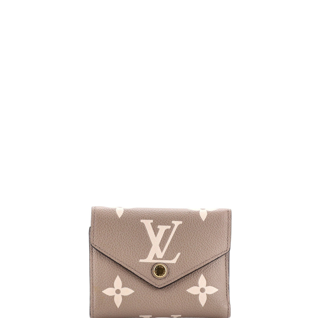 Victorine Wallet Bicolor Monogram Empreinte Giant