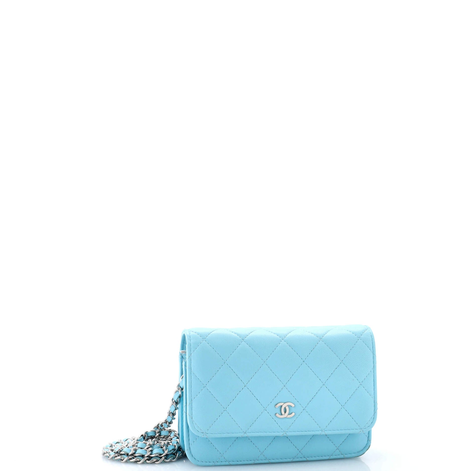 Wallet on Chain Quilted Lambskin Mini