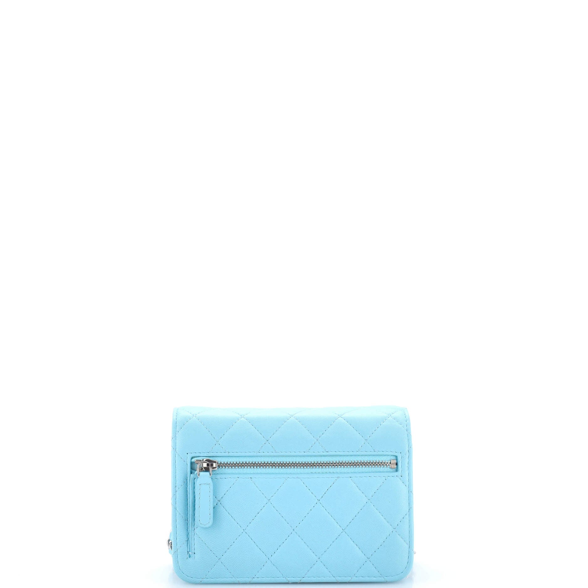 Wallet on Chain Quilted Lambskin Mini