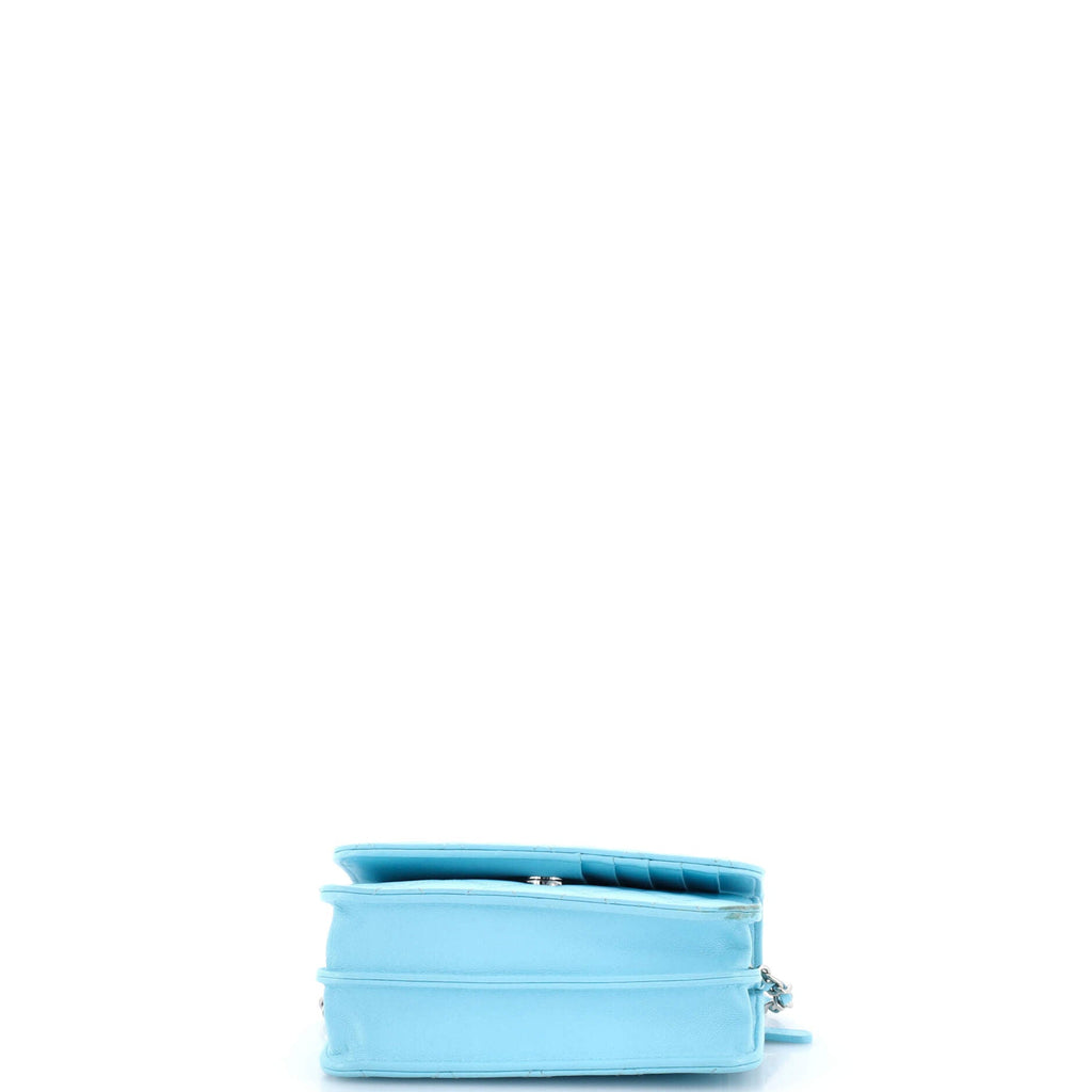 Wallet on Chain Quilted Lambskin Mini