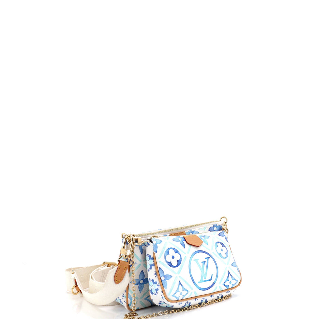 Multi Pochette Accessoires By The Pool Monogram Tile Canvas