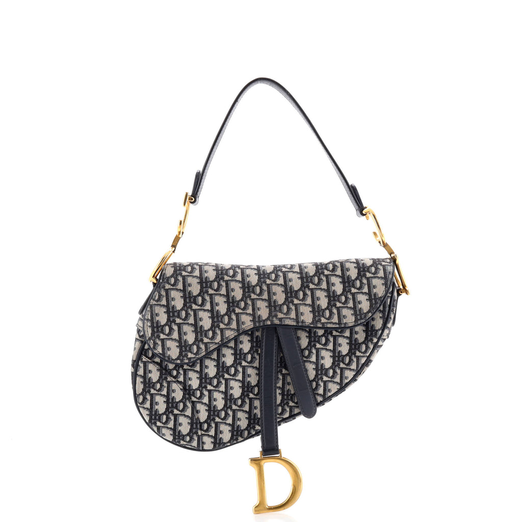Saddle Handbag Oblique Canvas Medium