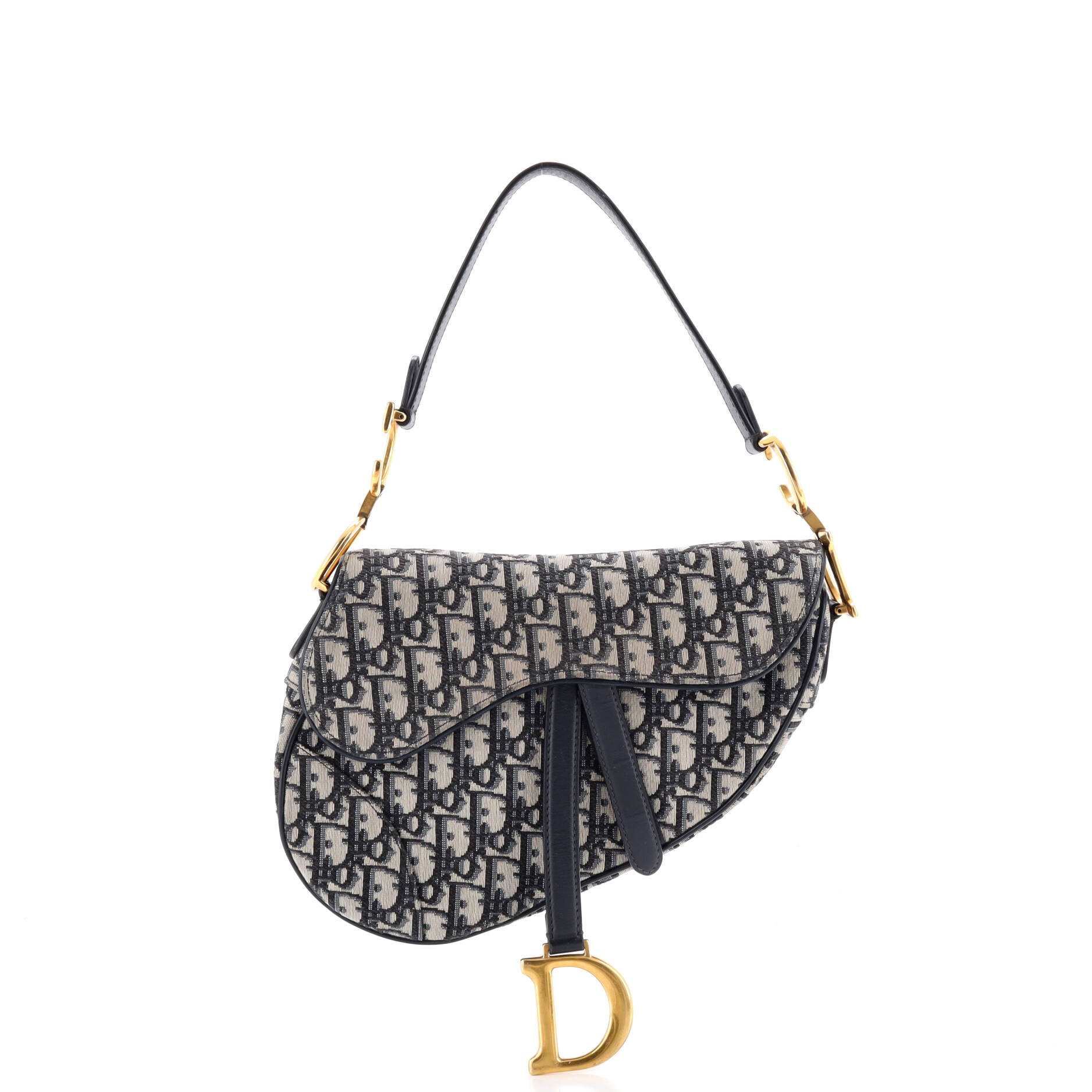 Saddle Handbag Oblique Canvas Medium
