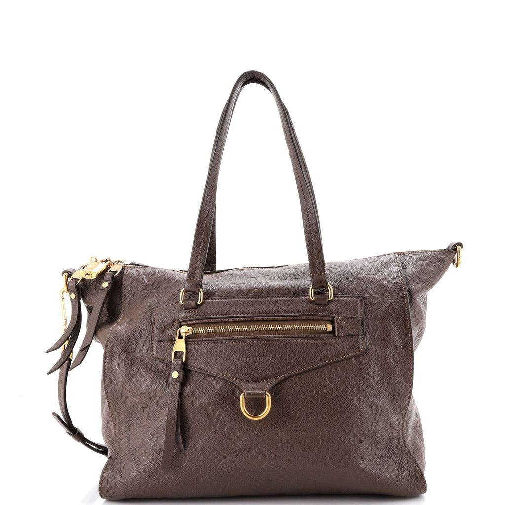 Lumineuse Handbag Monogram Empreinte Leather PM