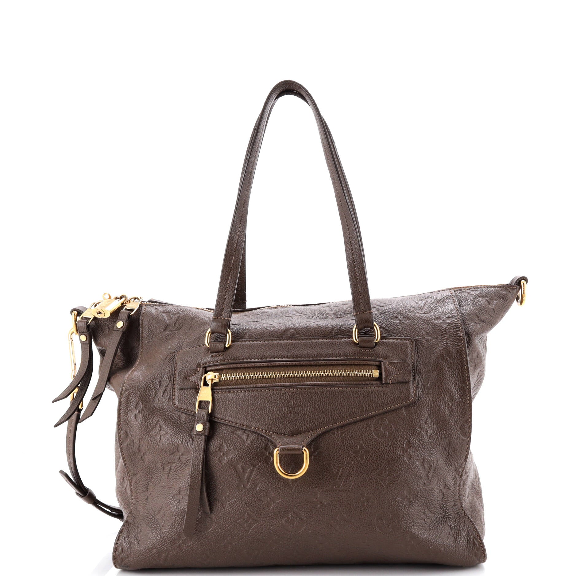 Lumineuse Handbag Monogram Empreinte Leather PM