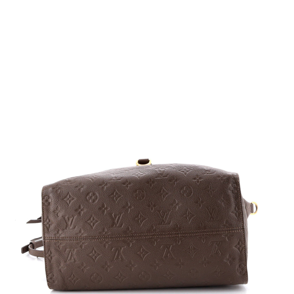 Lumineuse Handbag Monogram Empreinte Leather PM