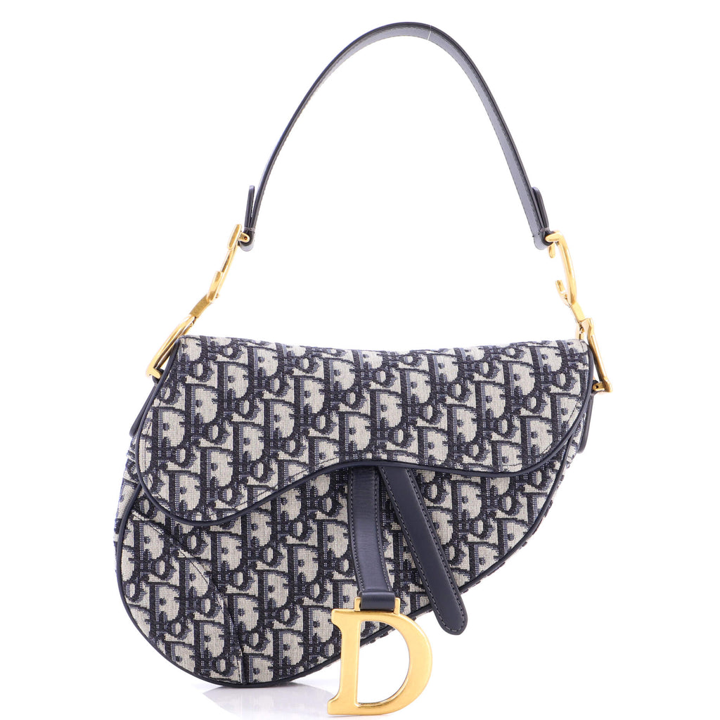 Saddle Handbag Oblique Canvas Medium