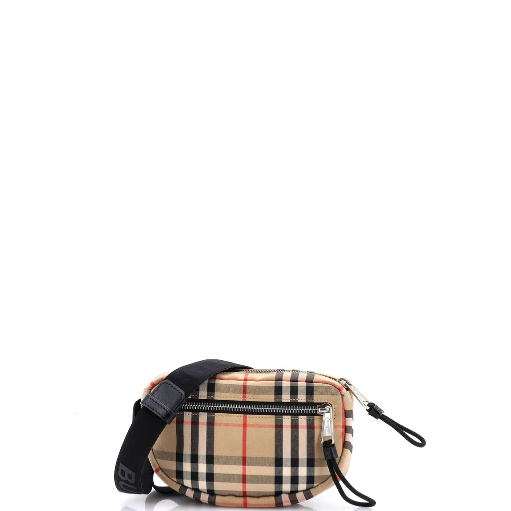 Cannon Bum Bag Vintage Check Canvas Small