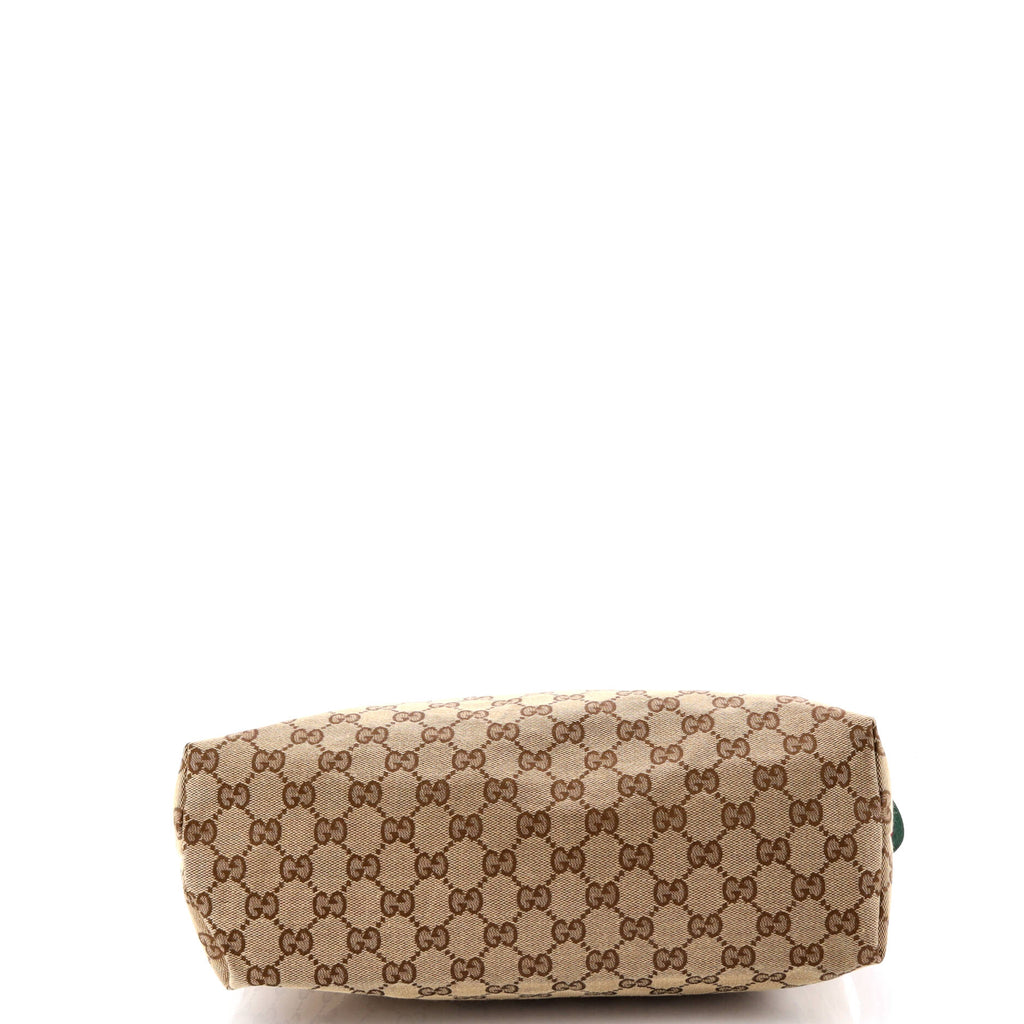 Front Pocket Web Messenger GG Canvas Medium